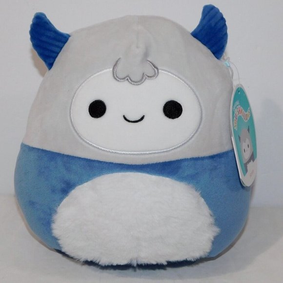 Squishmallow Yeti Horace 8" Kellytoy 2021 Plush Sasquatch Bigfoot RARE NWT - Picture 1 of 7